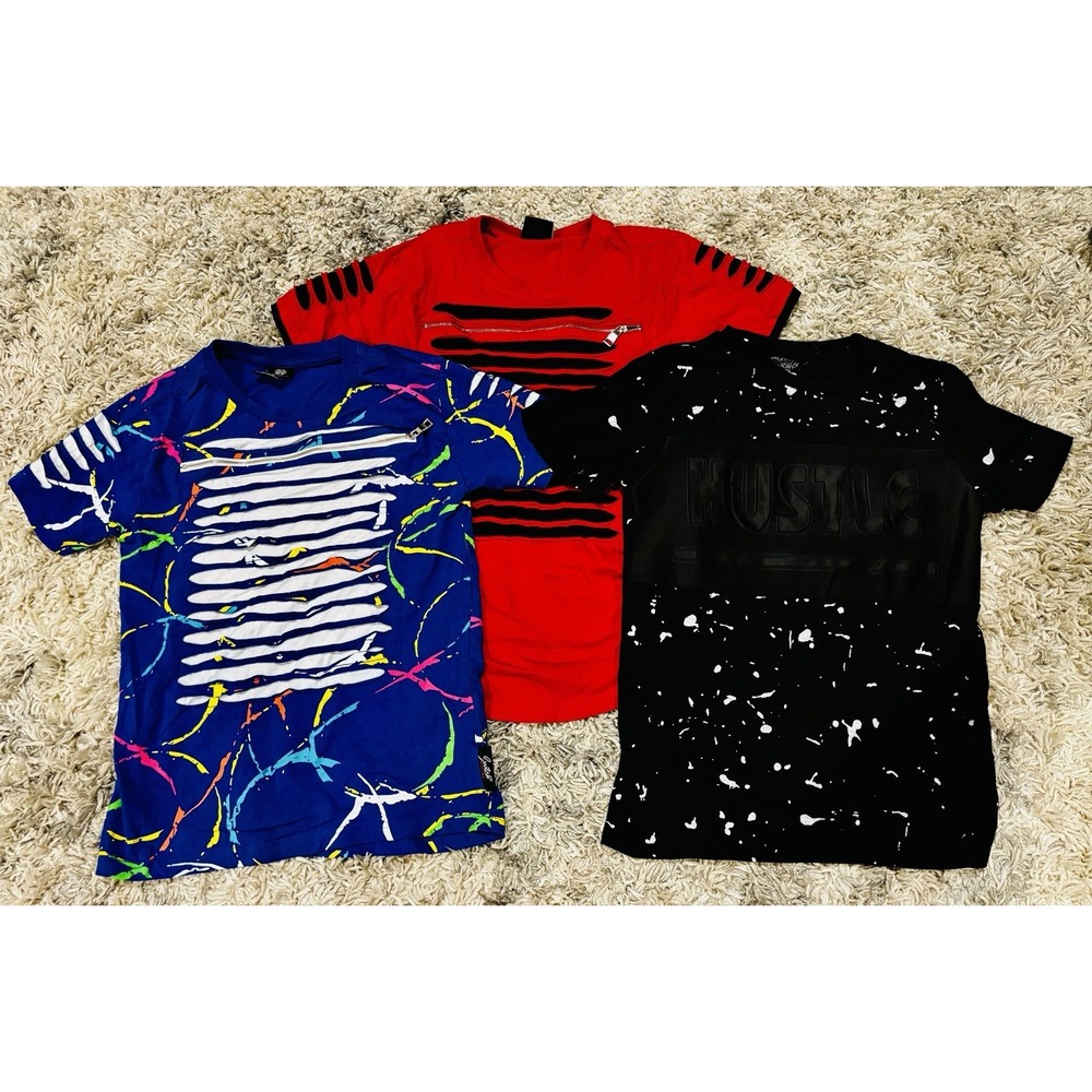 Boy's‎ Brooklyn Laundry & Switch Remarkable Short Sleeve Shirts (3) Medium 8/10